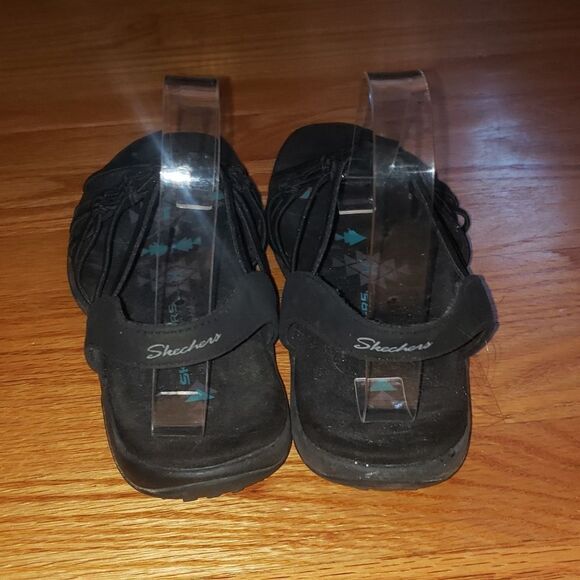 Skechers Black strappy sandals - Picture 4 of 7